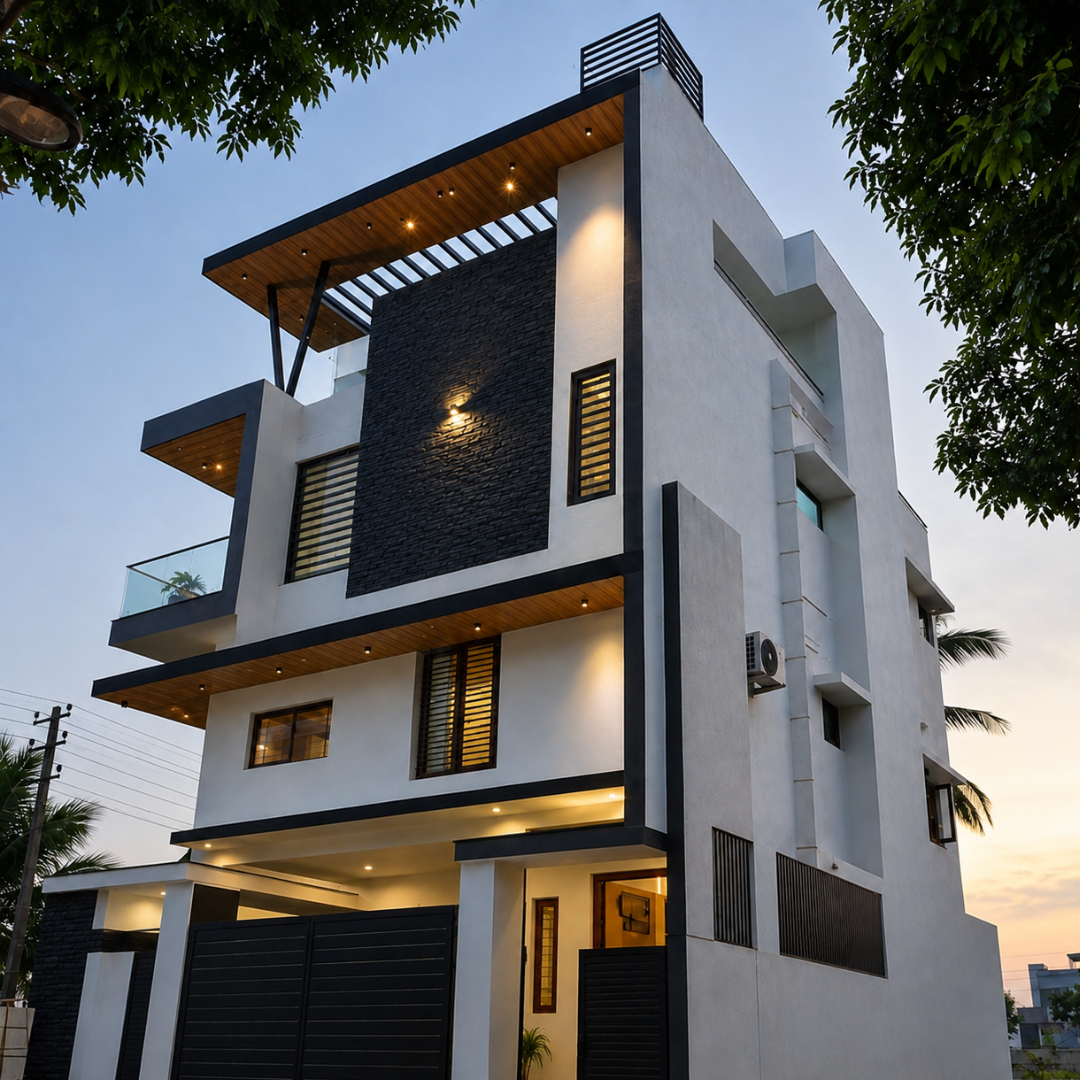 Architecture and planning project exterior