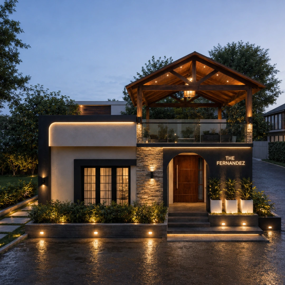Residential project designed and supervised by Dwara